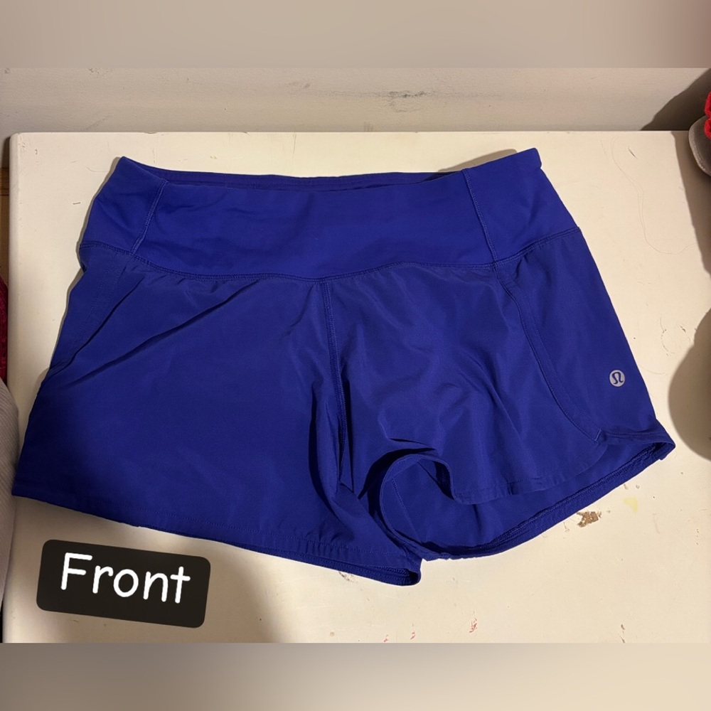 Lululemon Shorts Royal Blue